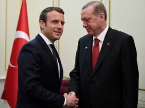 Макрон с Эрдоганом